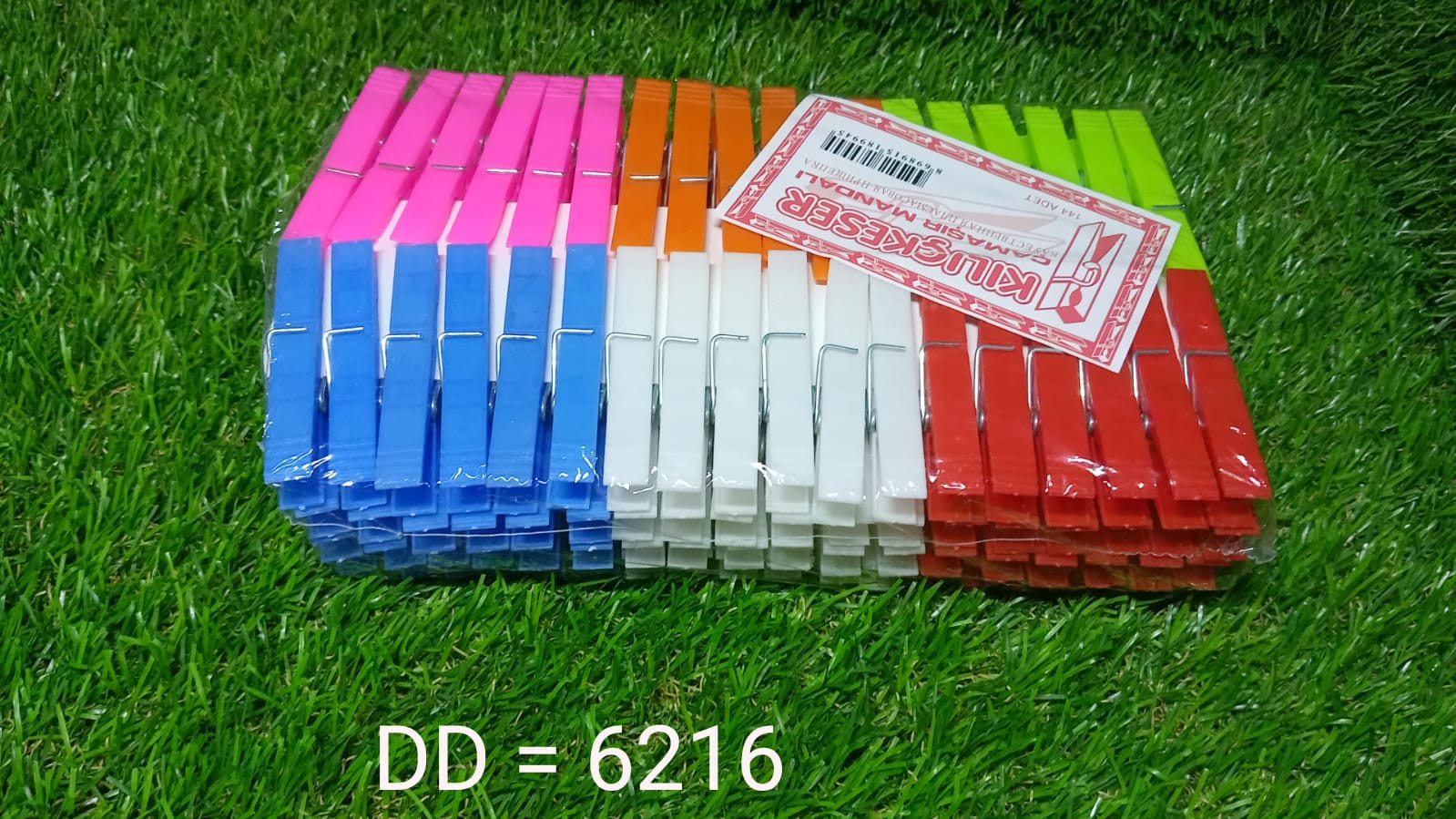 6216 Multi Purpose Plastic Clothes Clips for Cloth Drying Clips (set of 144Pc) DeoDap 6216 Multi Purpose Plastic Clothes Clips for Cloth Drying Clips (set of 144Pc) DeoDap